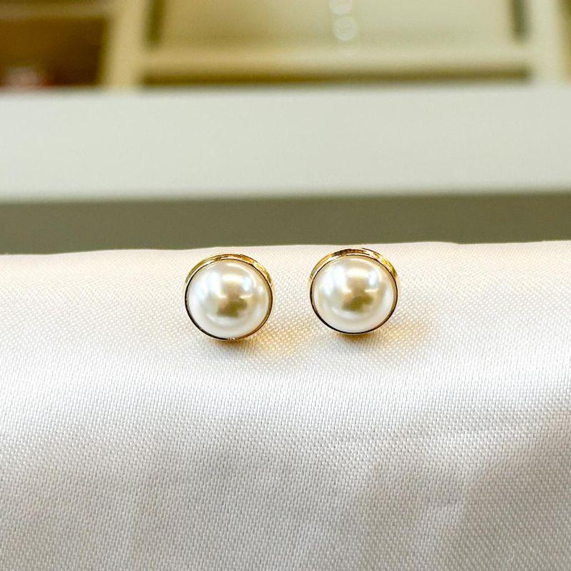 Brinco Pérola Metade