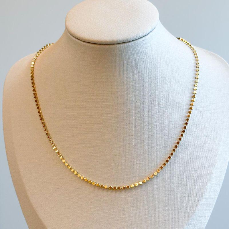 Colar Bolinhas Amassadas