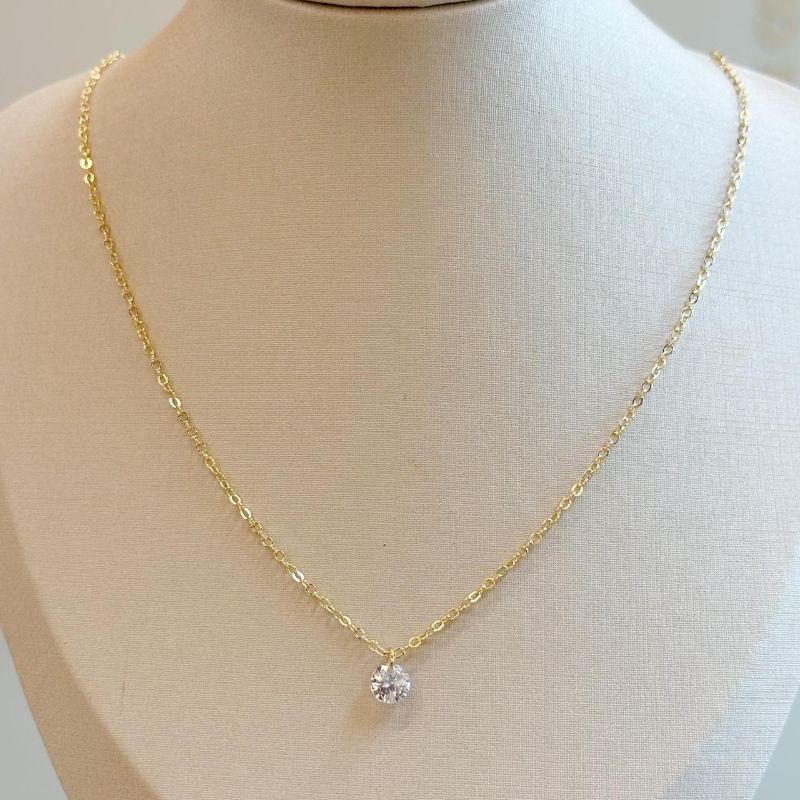 Colar Cadeadinho Ponto de Luz