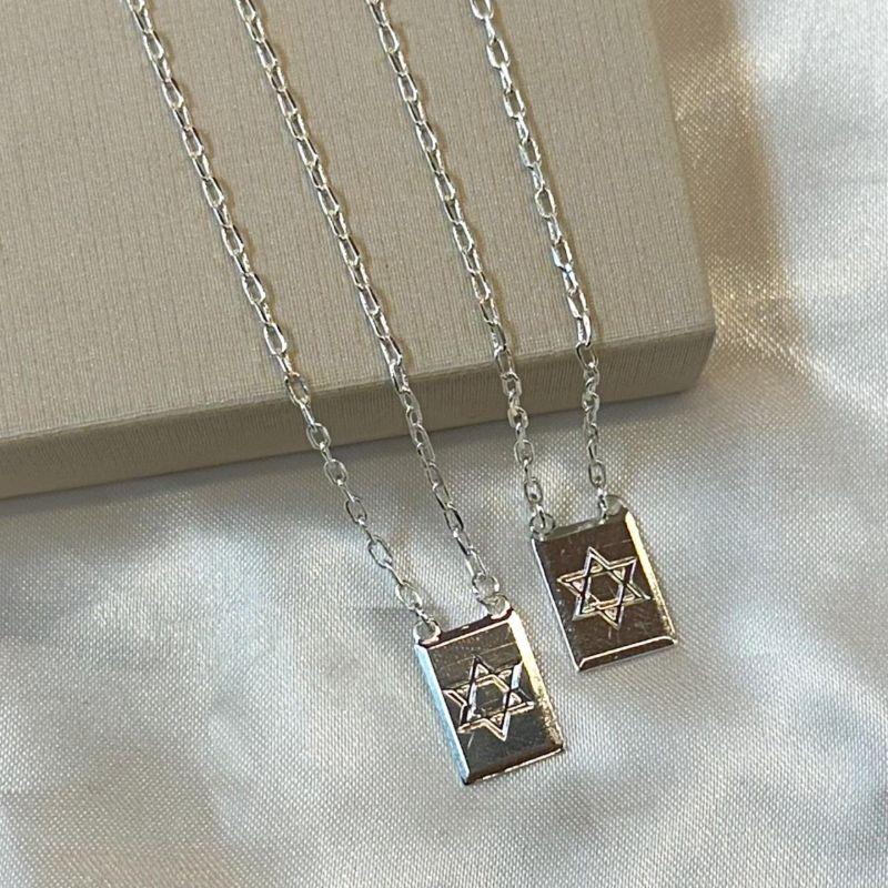 Escapulário Estrela de Davi