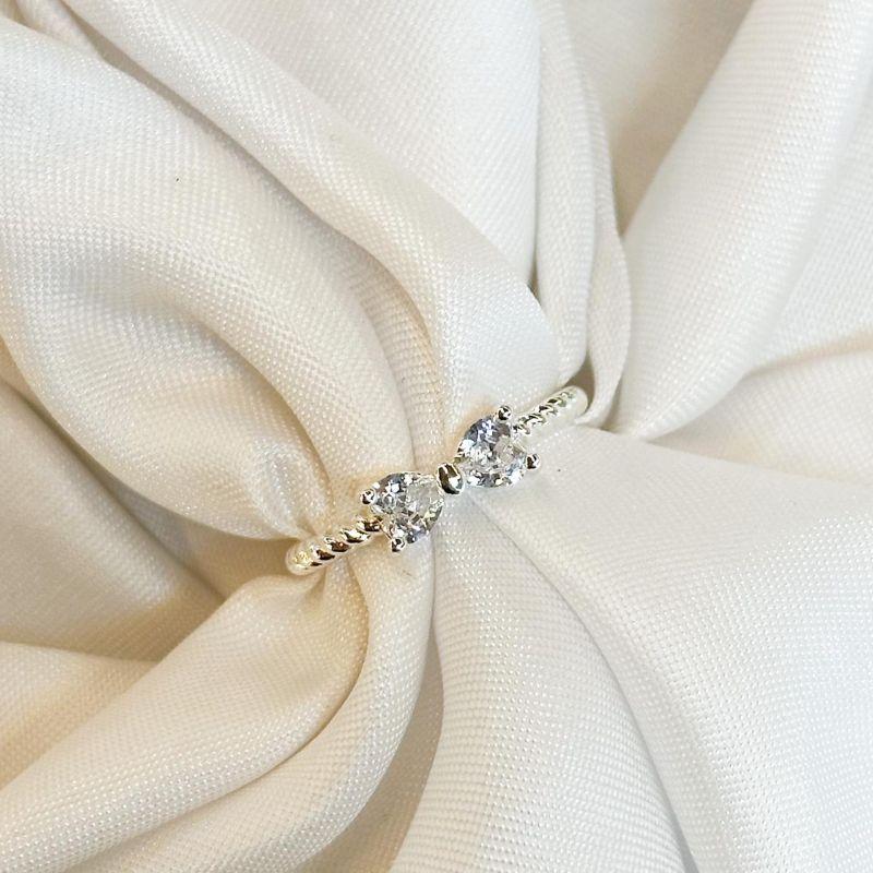 Anel Laço com Aro Torcido