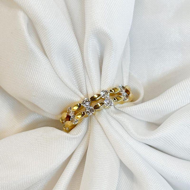 Anel Pontos em Zircônia