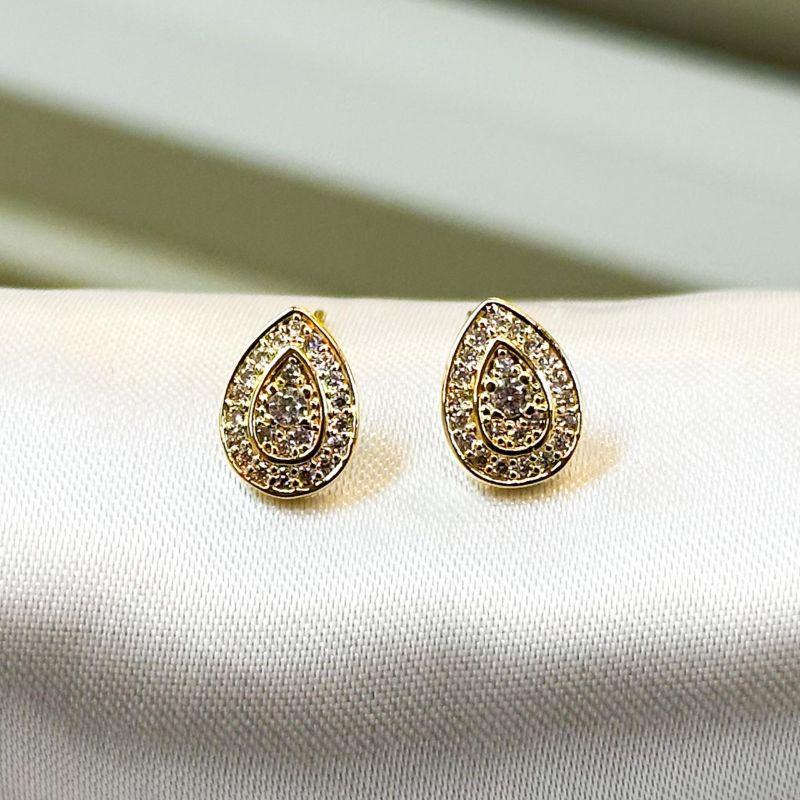 Brinco Gota Cravejada