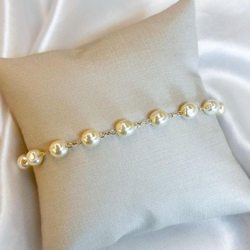 Pulseira Pérolas Barroca