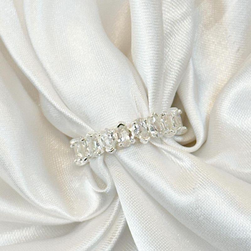 Anel Gotas Zircônia