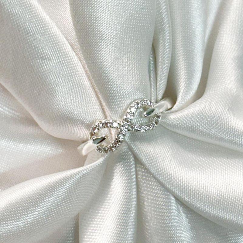 Anel Infinito Cravejado