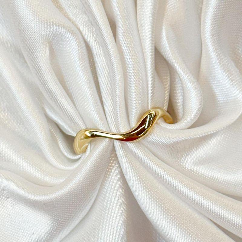 Anel Orgânico Ondulado