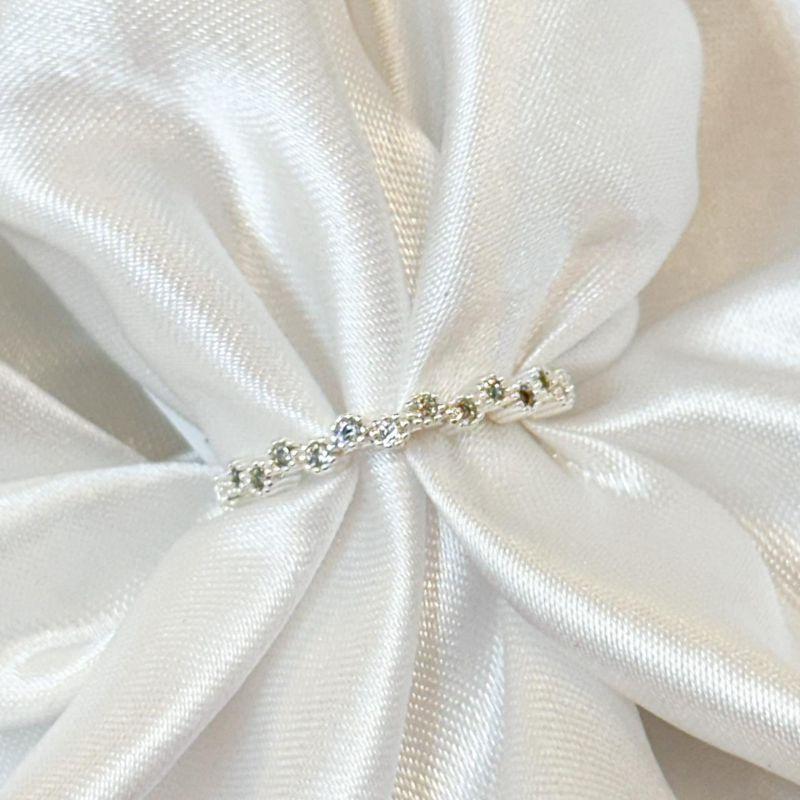 Anel Pontinhos em Zircônia