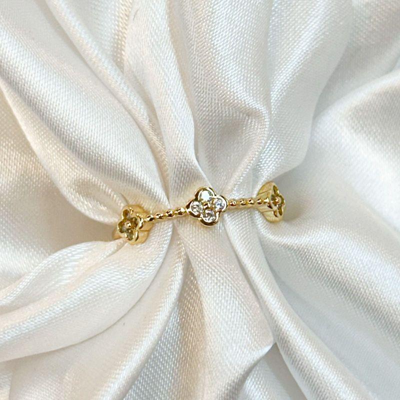 Anel Van Cleef Cravejado