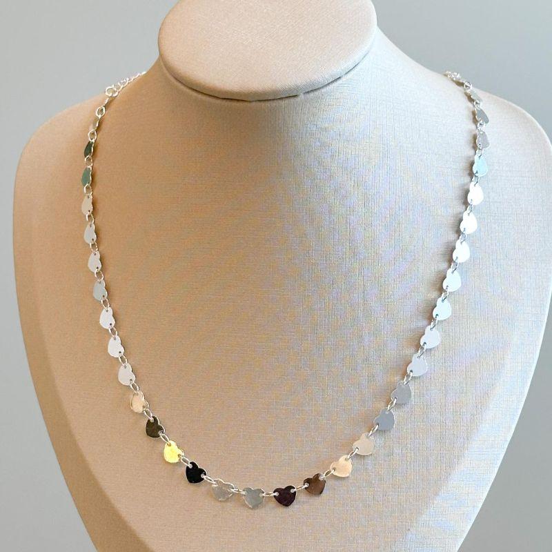 Choker Coração Plaquinha