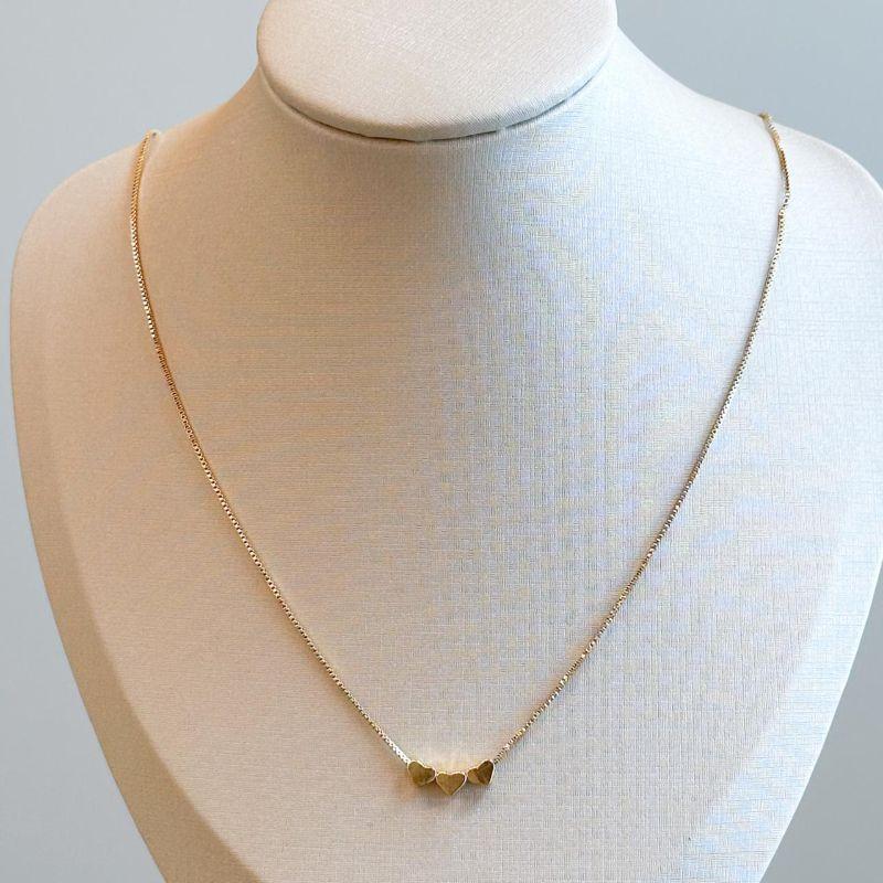 Colar Três Corações