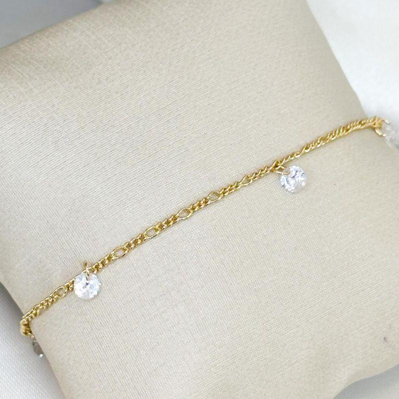 Pulseira 3x1 com Zircônia