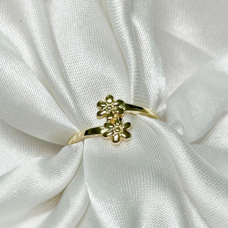 Anel Infantil Duas Margaridas