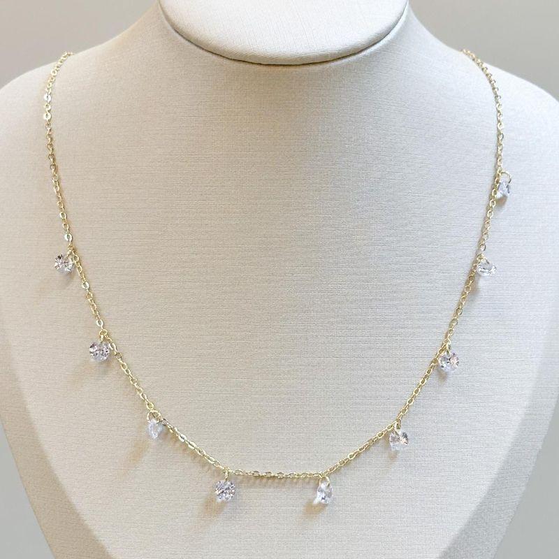 Colar Nove Zircônias