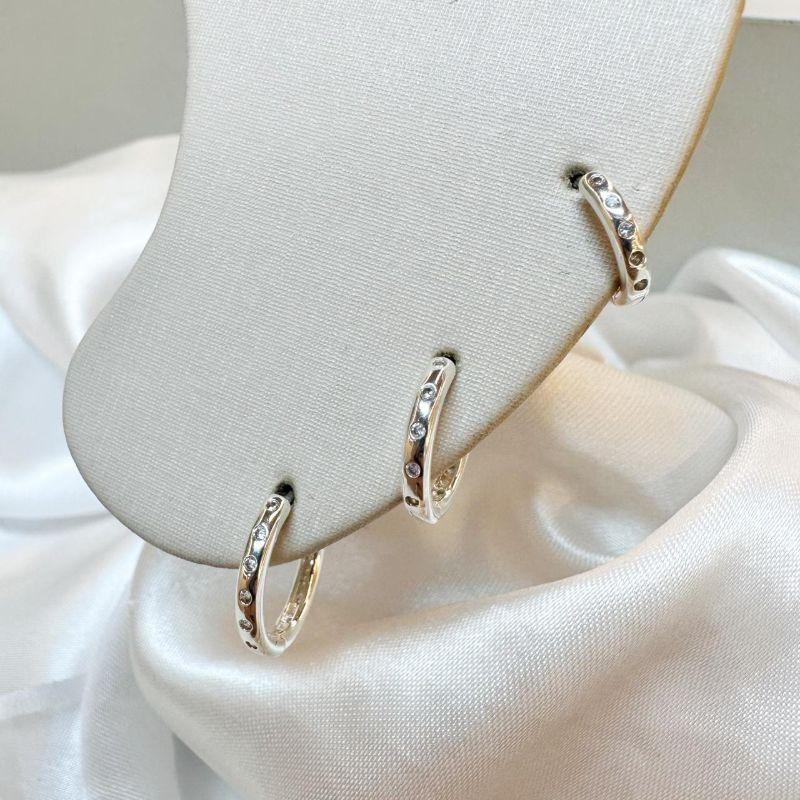 Trio Argola Pontos em Zircônia