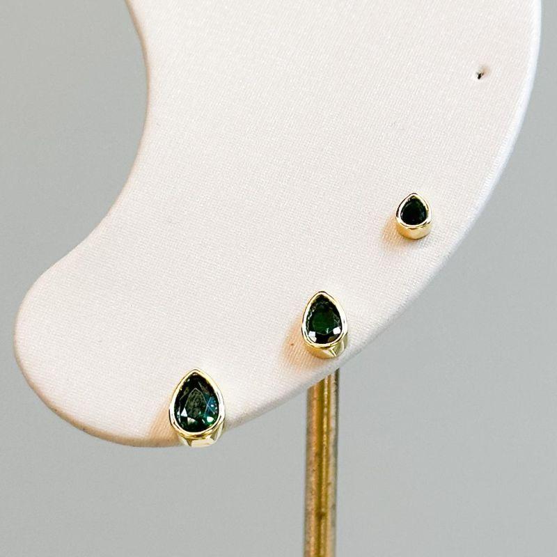 Trio Gota Verde Escuro