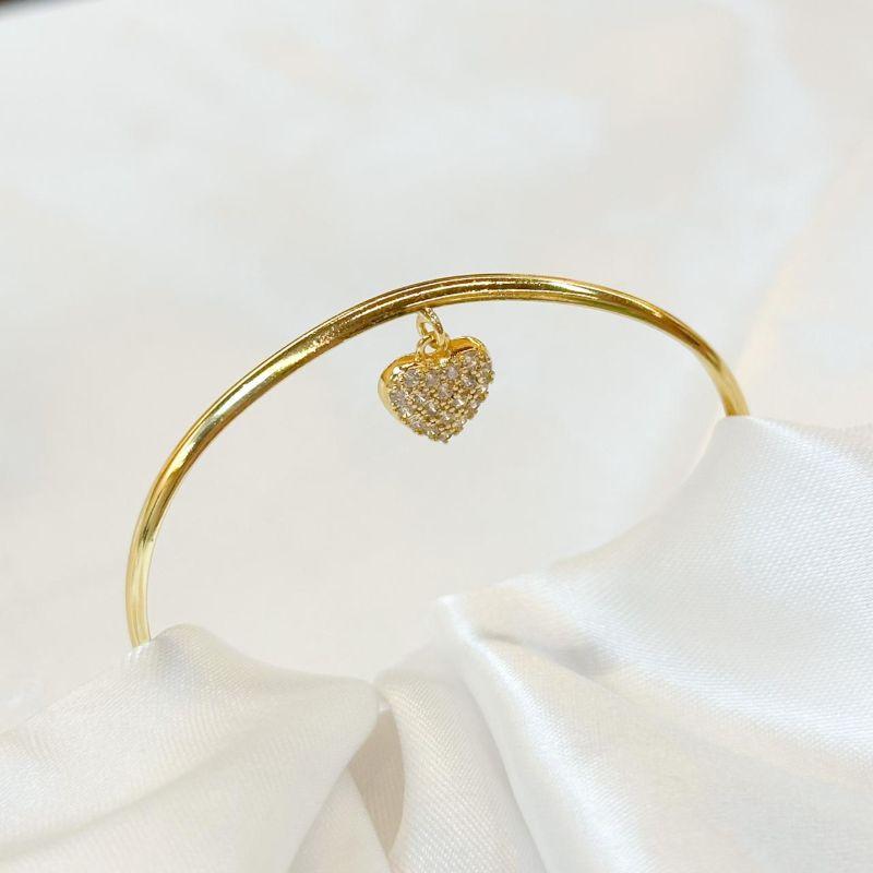 Bracelete Pingente Coração