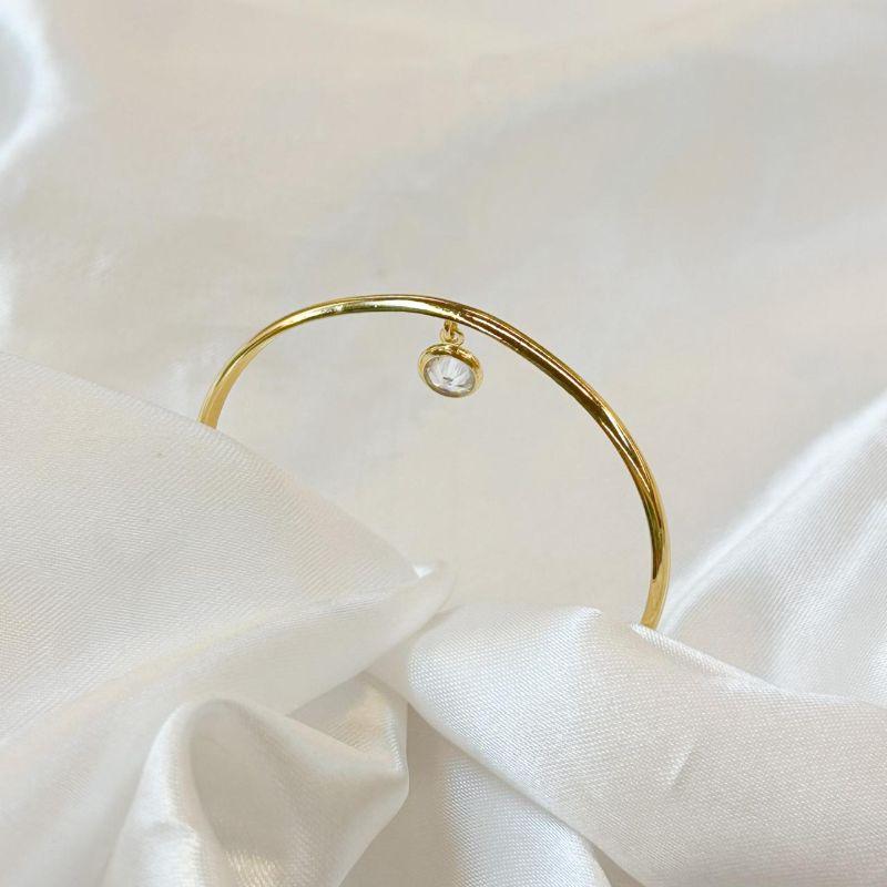 Bracelete Pingente Ponto de Luz