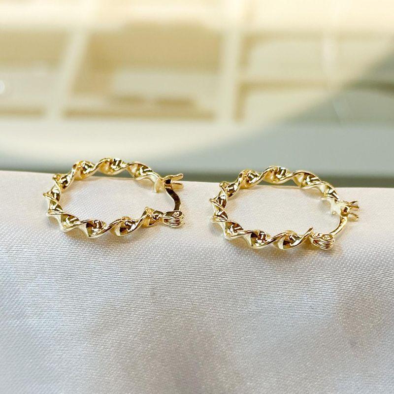 Brinco Argola Torcida