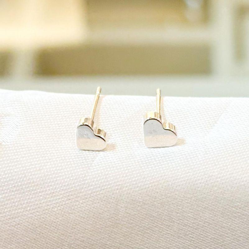 Brinco Coração Liso