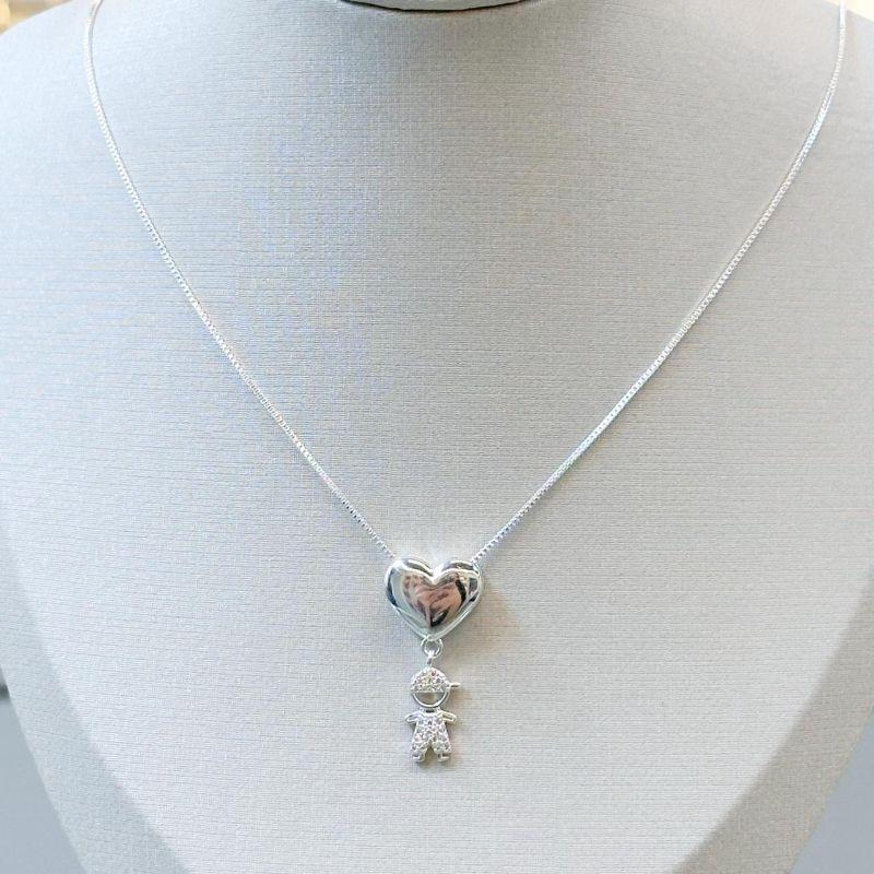 Colar Coração Filho