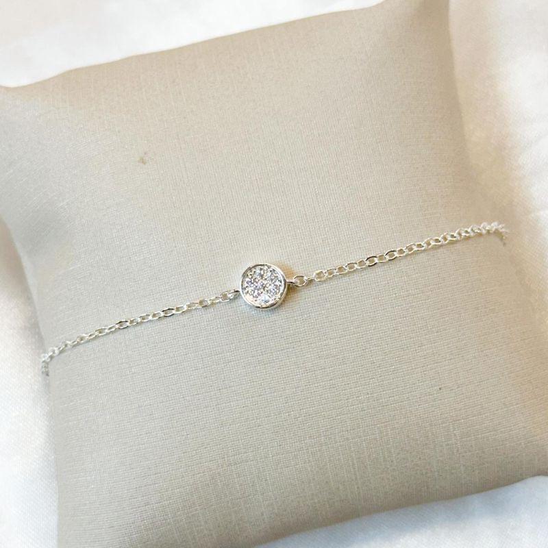 Pulseira Circulo Cravejado