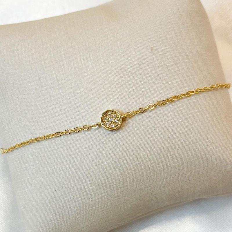 Pulseira Circulo Cravejado