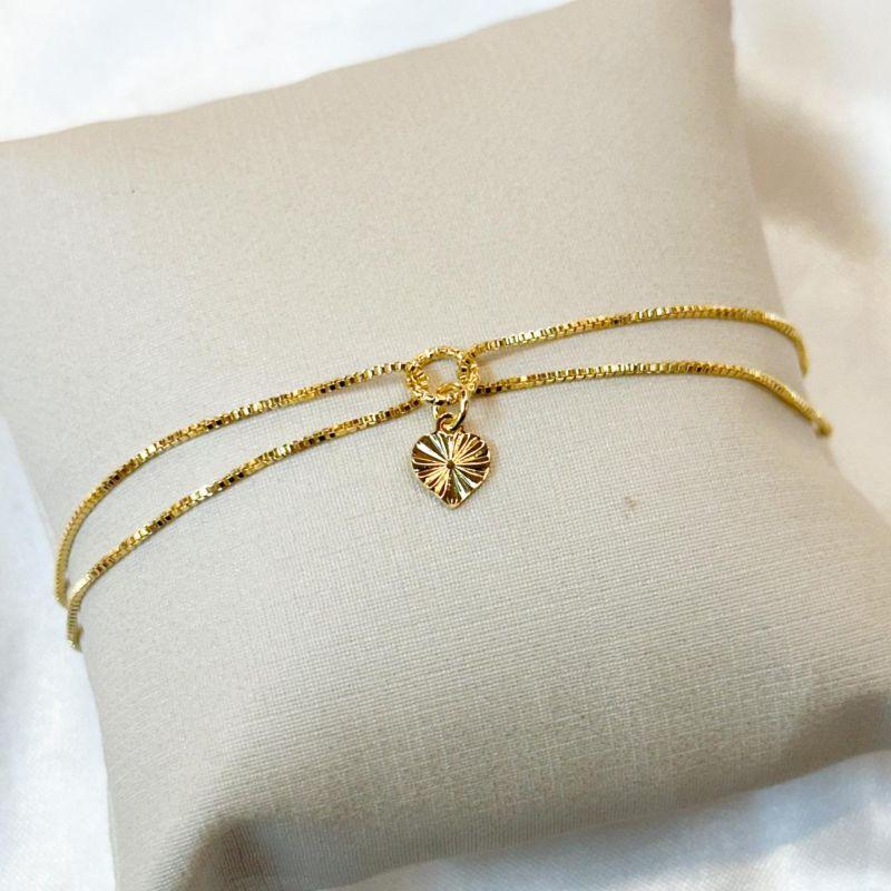 Pulseira Dupla Pingente