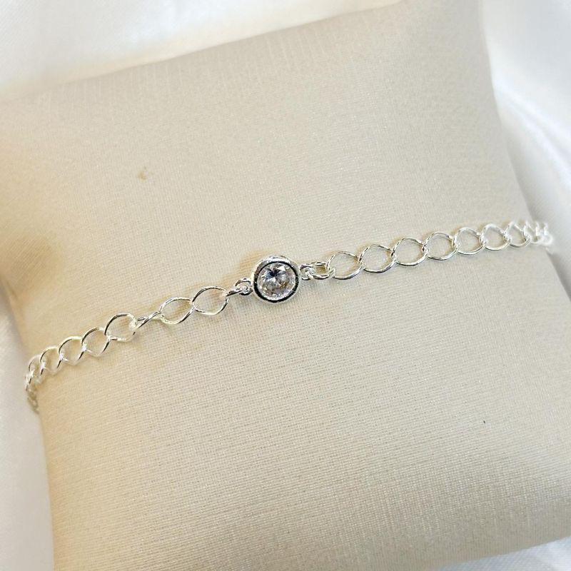 Pulseira Elos e Zircônia