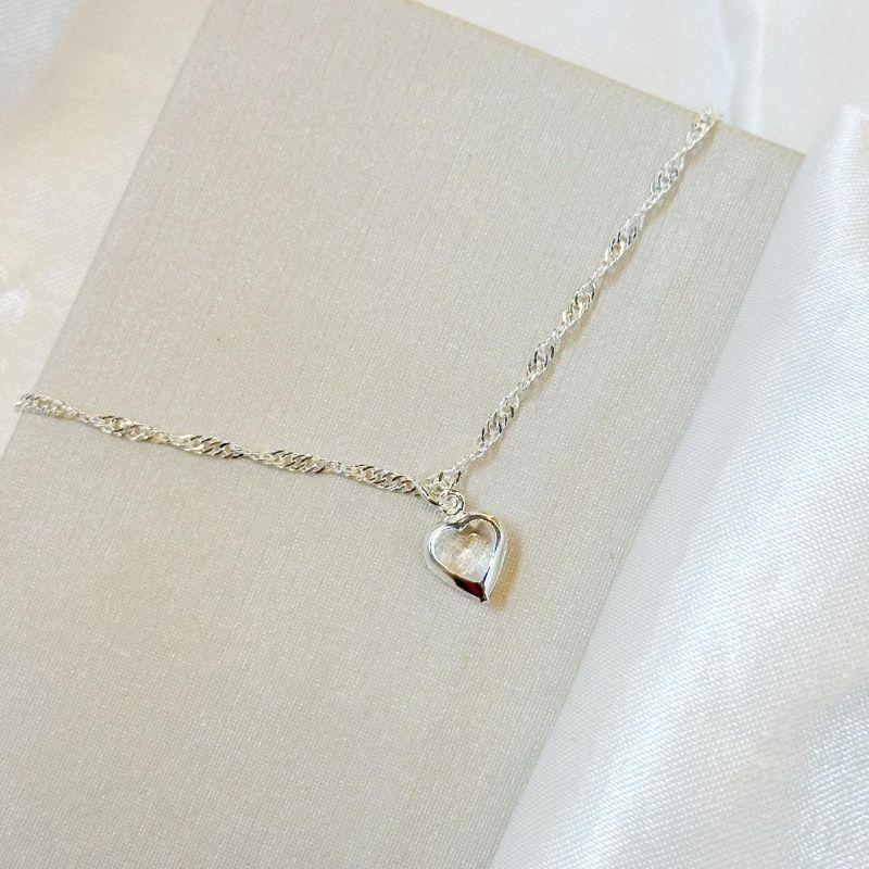 Tornozeleira Coração Zircônia