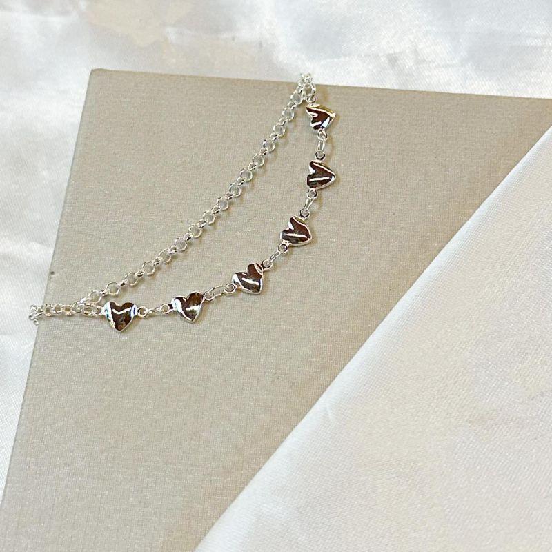 Tornozeleira Corações