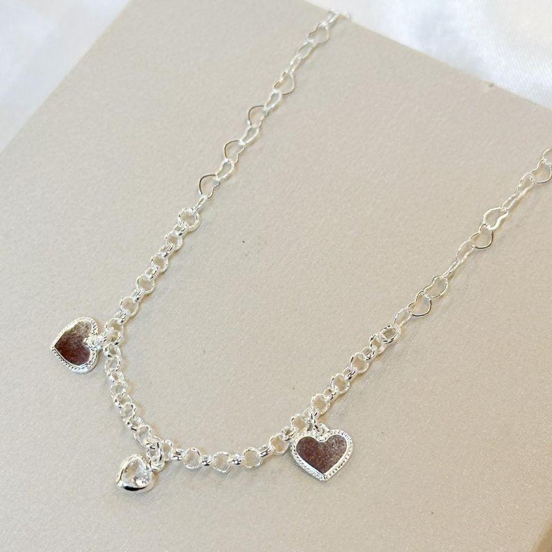 Tornozeleira Corações