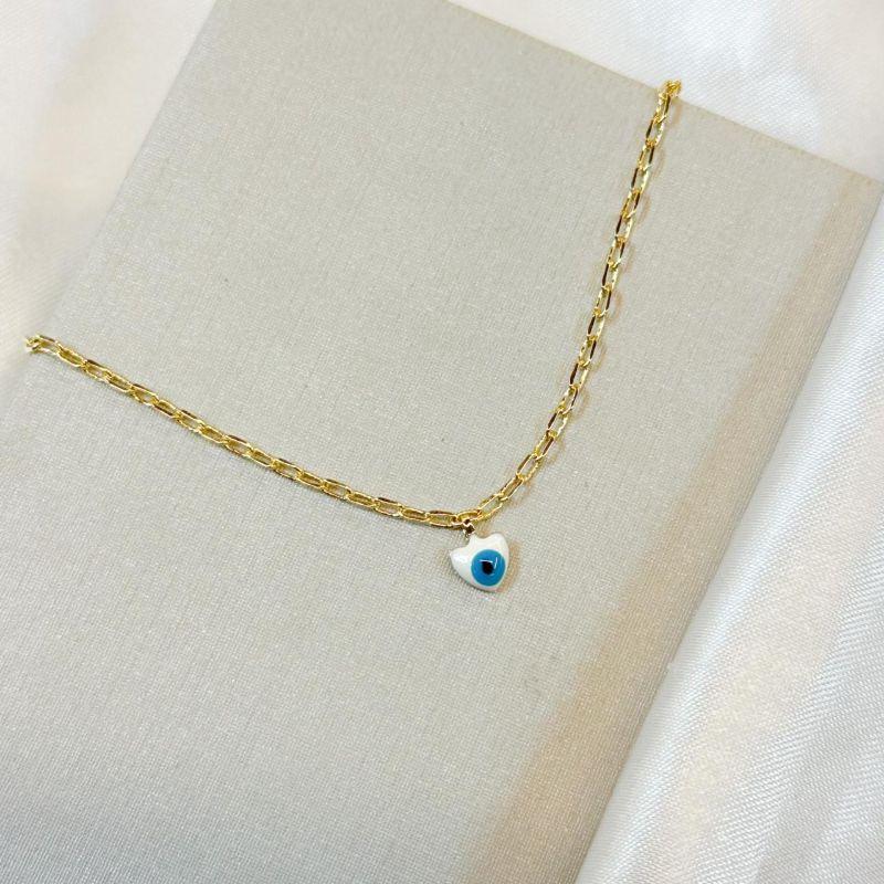 Tornozeleira Olho Grego Coração