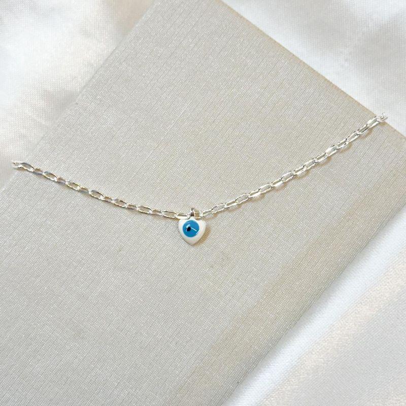 Tornozeleira Olho Grego Coração