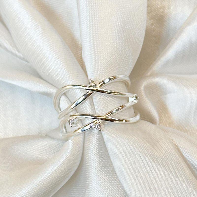 Anel Pontos Zircônia