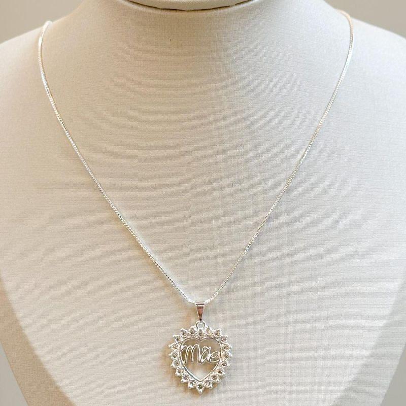 Colar Coração Mãe