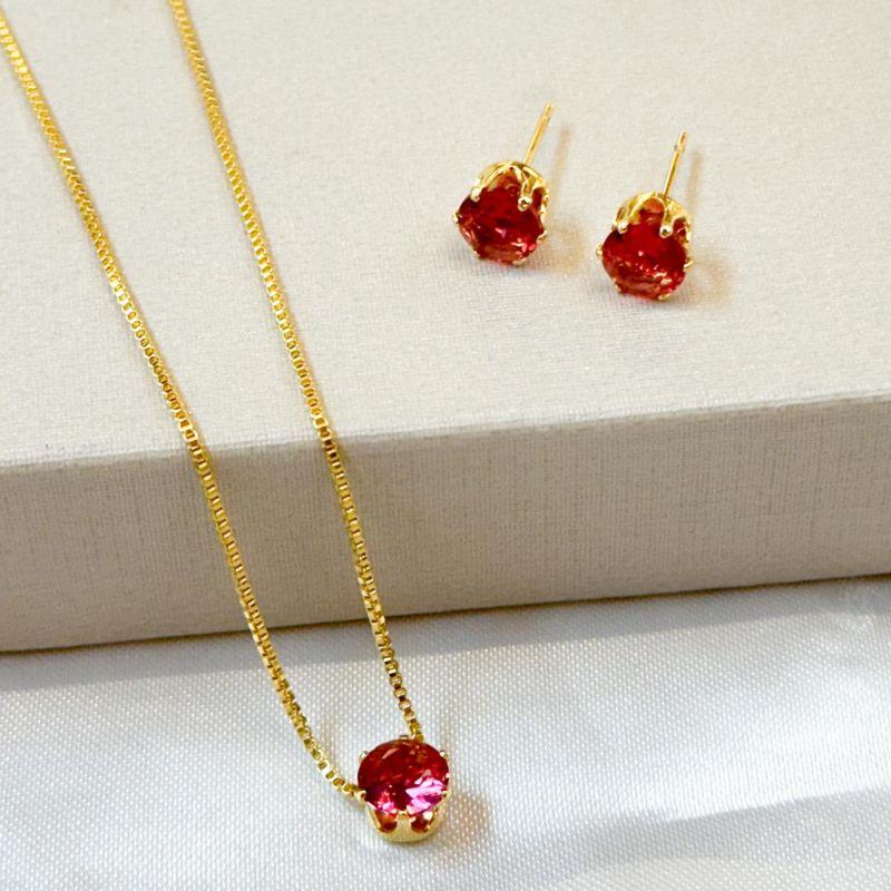 Conjunto Ponto de Luz Pink