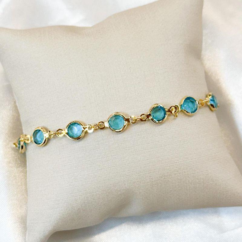 Pulseira Azul Claro
