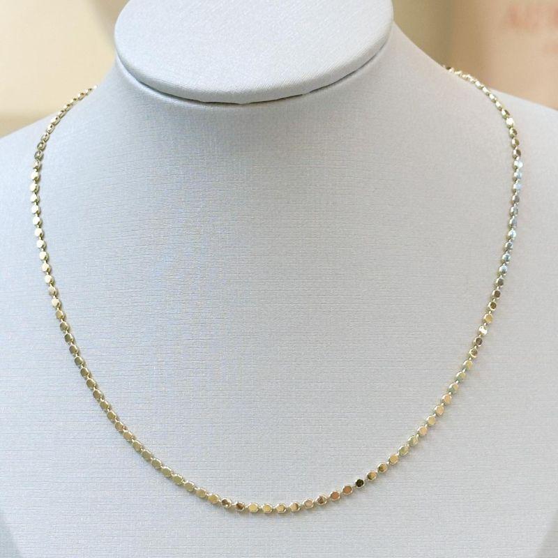 Choker Bolinha Achatada