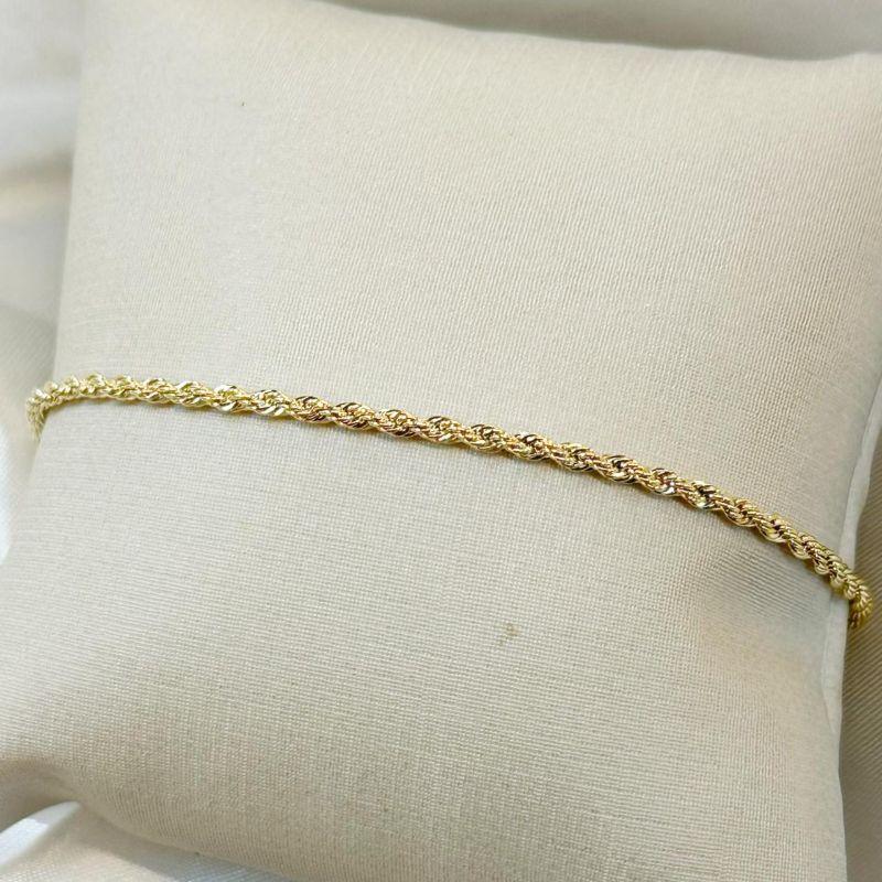 Pulseira Cordão Baiano 2mm
