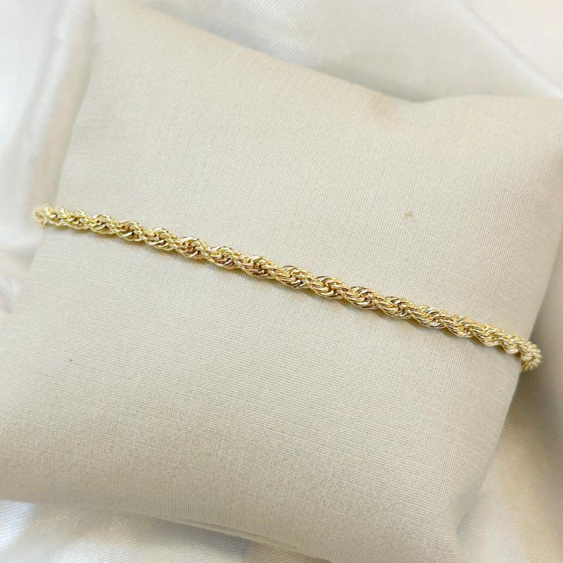 Pulseira Cordão Baiano 3mm